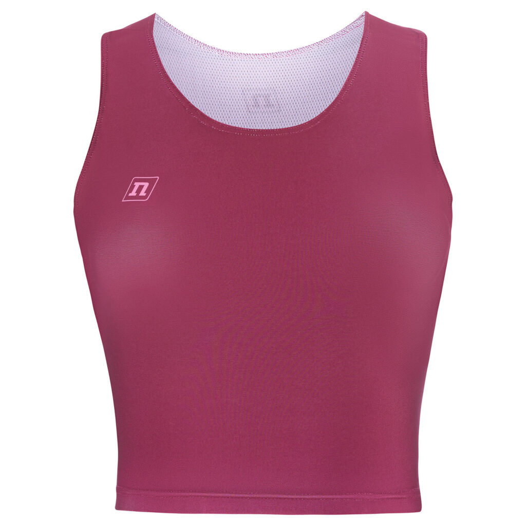 Track Top WO Cerise