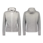 GREY MELANGE WHITE