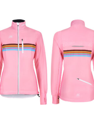 WS FLOW RUNNING JACKET WO 21 PEACH