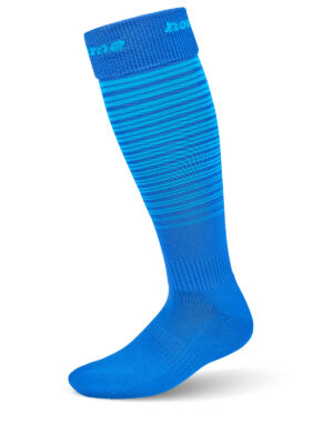 O-SOCKS STRIPED BLUE/CYAN 22