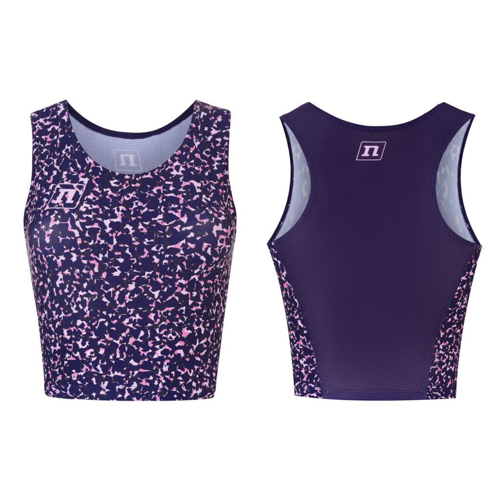 HALF LONG TOP WO'S PURPLE/PINK 22