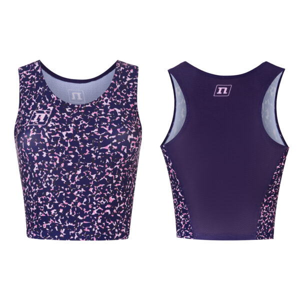 HALF LONG TOP WO'S PURPLE/PINK 22