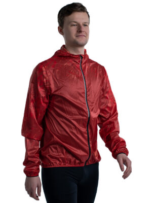 WIND JACKET UX ORANGE/RED 22