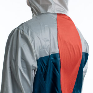 WIND JACKET UX GREY/BLUE 22