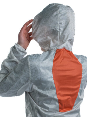 WIND JACKET WO'S ORANGE/GREY/WHITE 22