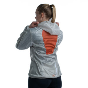 WIND JACKET WO'S ORANGE/GREY/WHITE 22