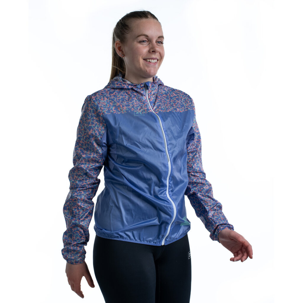 WIND JACKET WO'S PINK/BLUE 22