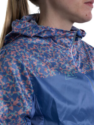 WIND JACKET WO'S PINK/BLUE 22