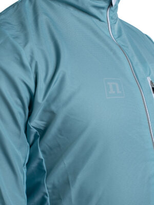 RUNNING JKT PLUS UX DUST BLUE/ORANGE 22