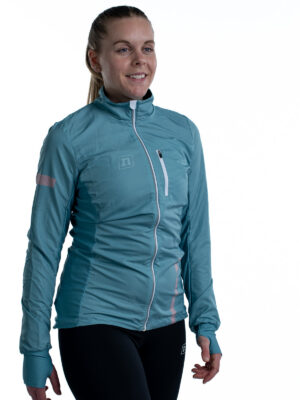 RUNNING JKT PLUS WO'S OCEAN/PINK 22