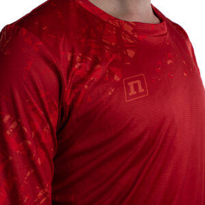 MILER T-SHIRT LS UX ORANGE/RED 22