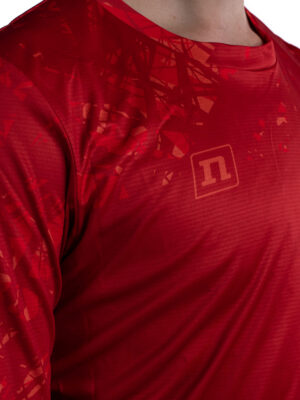 MILER T-SHIRT LS UX ORANGE/RED 22