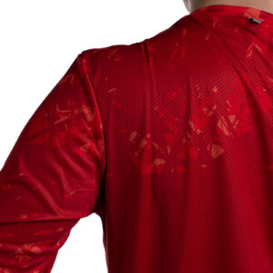 MILER T-SHIRT LS UX ORANGE/RED 22