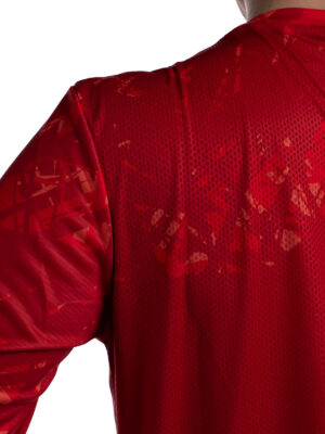 MILER T-SHIRT LS UX ORANGE/RED 22