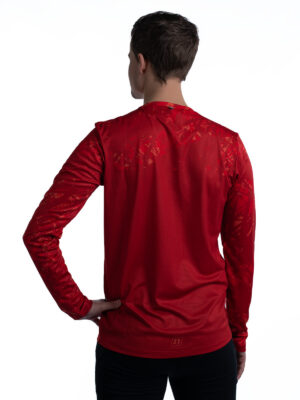 MILER T-SHIRT LS UX ORANGE/RED 22