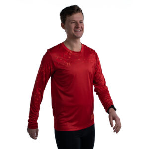 MILER T-SHIRT LS UX ORANGE/RED 22