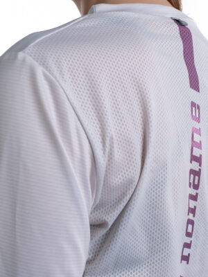 MILER T-SHIRT LS WO'S WARM GREY/PLUM 22