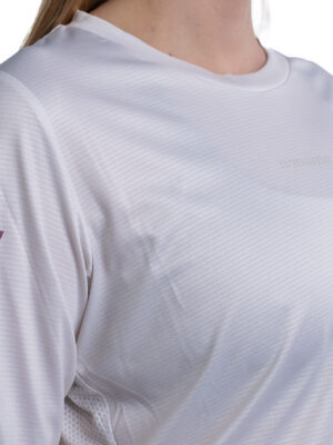 MILER T-SHIRT LS WO'S WARM GREY/PLUM 22
