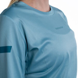 MILER T-SHIRT LS WO'S BLUE/GREEN OCEAN 22