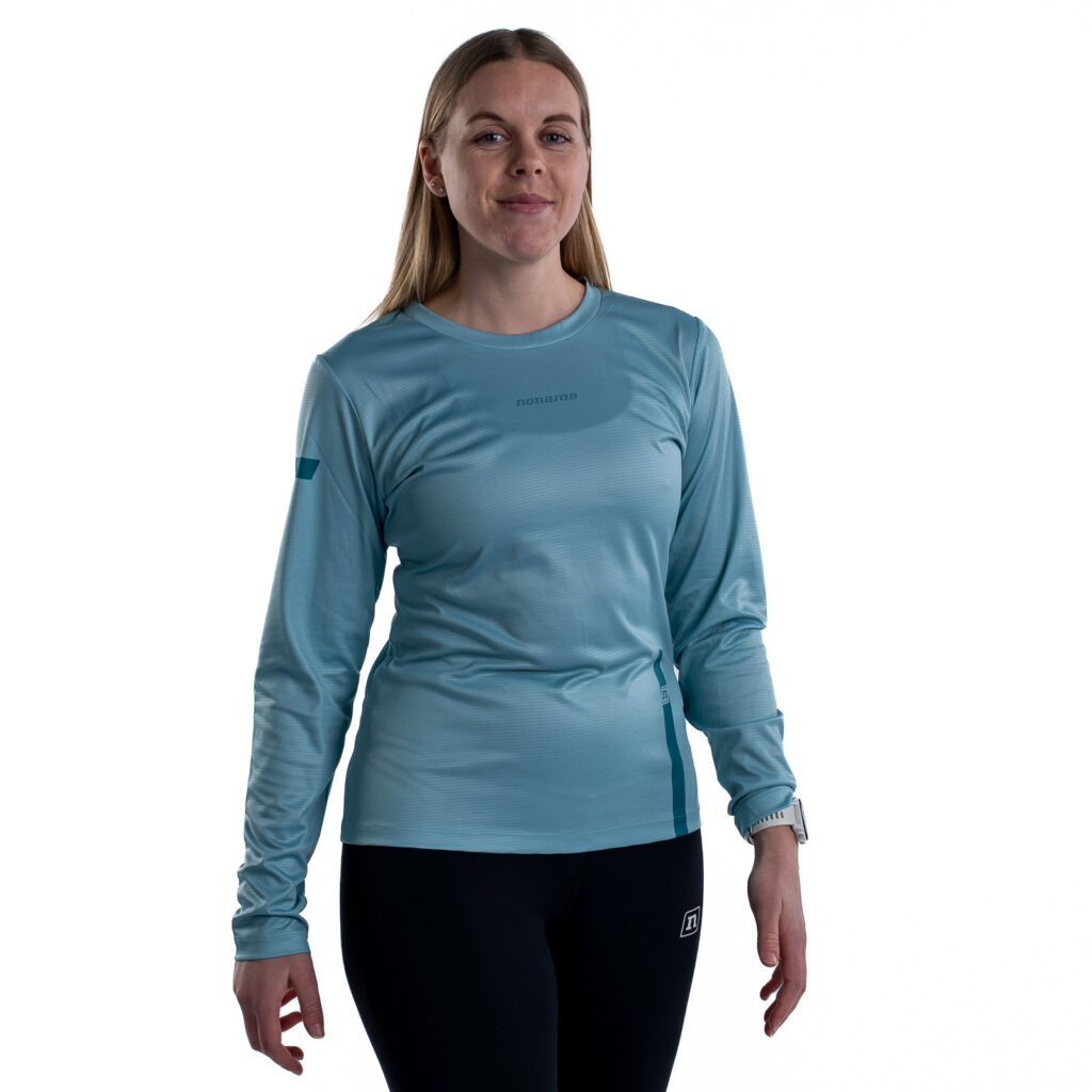 MILER T-SHIRT LS WO'S BLUE/GREEN OCEAN 22