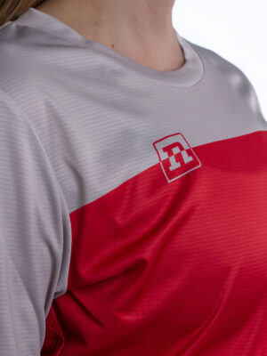 MILER T-SHIRT LS WO'S RED/BEIGE 22