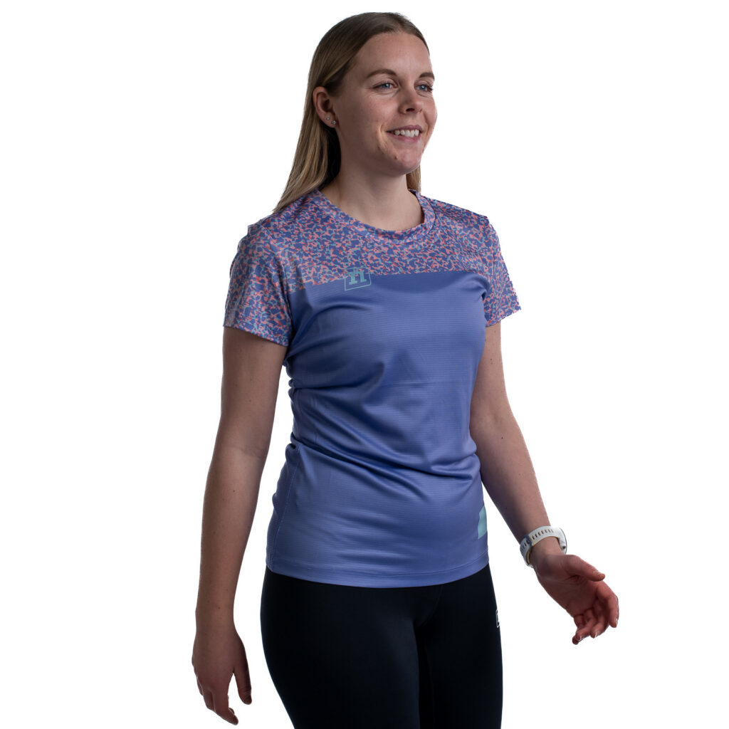 MILER T-SHIRT WO'S PINK/BLUE 22