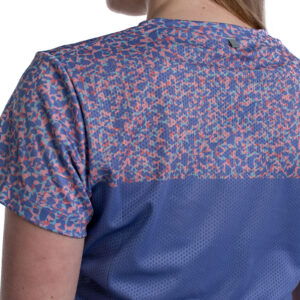 MILER T-SHIRT WO'S PINK/BLUE 22