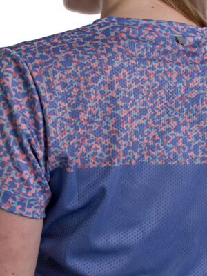 MILER T-SHIRT WO'S PINK/BLUE 22