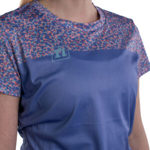 MILER T-SHIRT WO'S PINK/BLUE 22