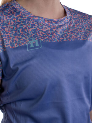 MILER T-SHIRT WO'S PINK/BLUE 22