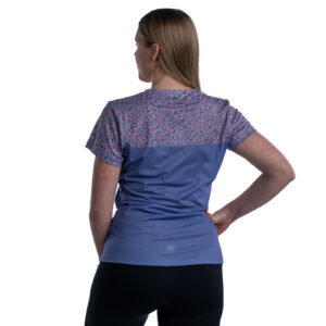 MILER T-SHIRT WO'S PINK/BLUE 22