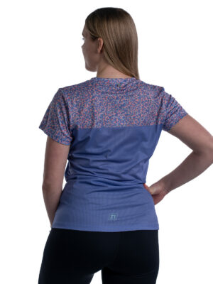MILER T-SHIRT WO'S PINK/BLUE 22