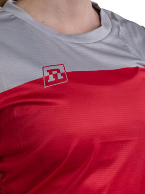 MILER T-SHIRT WO'S RED/BEIGE 22