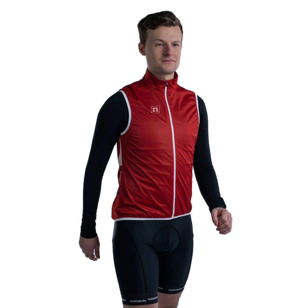 PRO WIND VEST UX ORANGE/RED 22