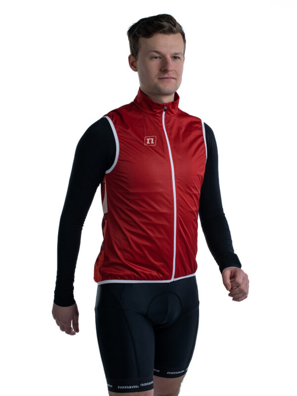 PRO WIND VEST UX ORANGE/RED 22