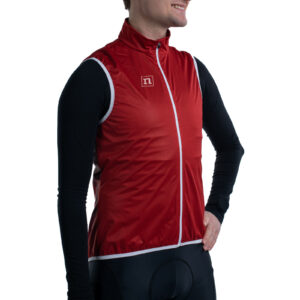 PRO WIND VEST UX ORANGE/RED 22