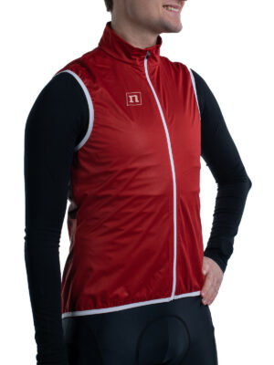 PRO WIND VEST UX ORANGE/RED 22