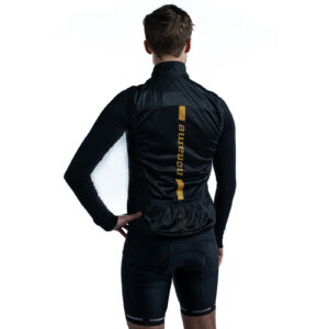 PRO WIND VEST UX BLACK/YELLOW 22