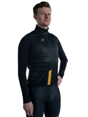 PRO WIND VEST UX BLACK/YELLOW 22