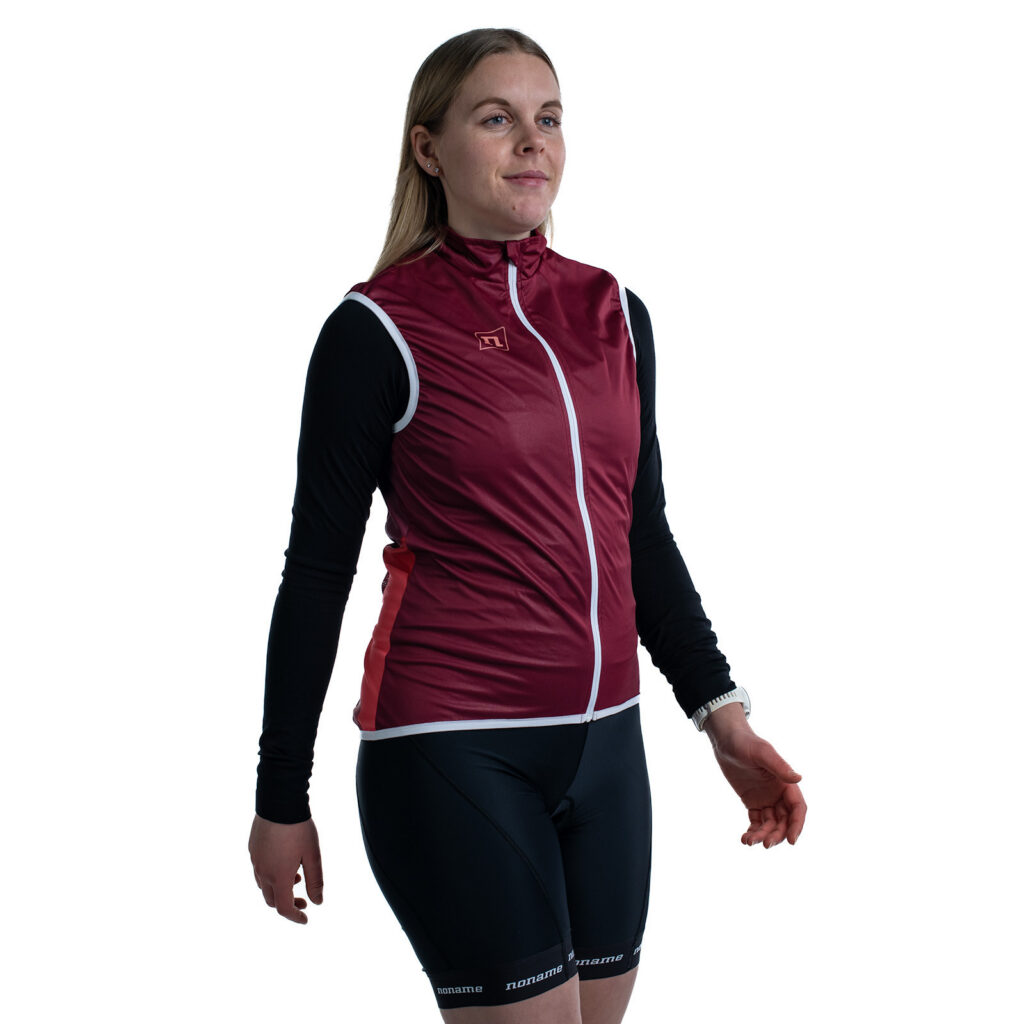 PRO WIND VEST WO'S PINK/RED 22