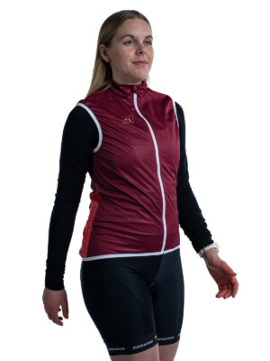 PRO WIND VEST WO'S PINK/RED 22