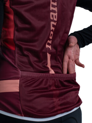 PRO WIND VEST WO'S PINK/RED 22