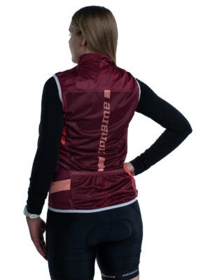 PRO WIND VEST WO'S PINK/RED 22