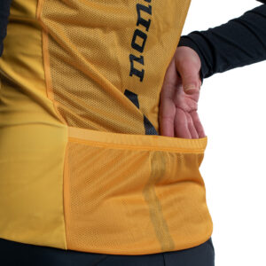 PRO WIND VEST WO'S BLACK/YELLOW 22