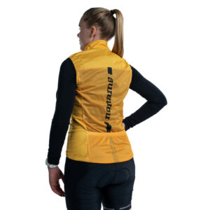 PRO WIND VEST WO'S BLACK/YELLOW 22