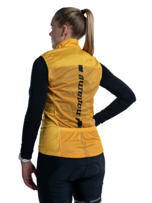 PRO WIND VEST WO'S BLACK/YELLOW 22
