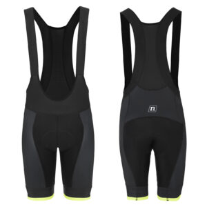 WS TAILWIND BIB SHORTS UX BLACK/YELLOW