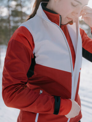 PRO SOFTSHELL VEST WO RED