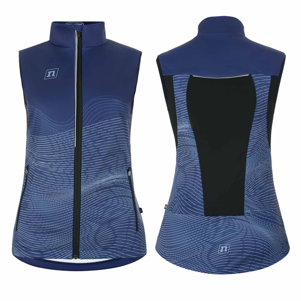 PRO SOFTSHELL VEST WO BLUE/LIGHT BLUE