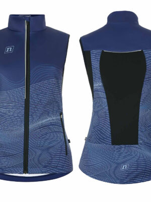PRO SOFTSHELL VEST WO BLUE/LIGHT BLUE